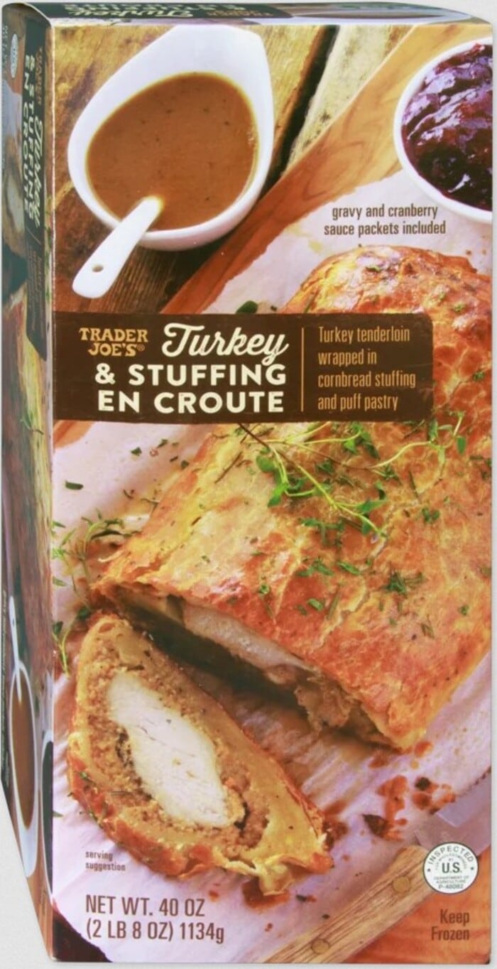 Trader Joe's Thanksgiving Items - Turkey and Stuffing En Croute