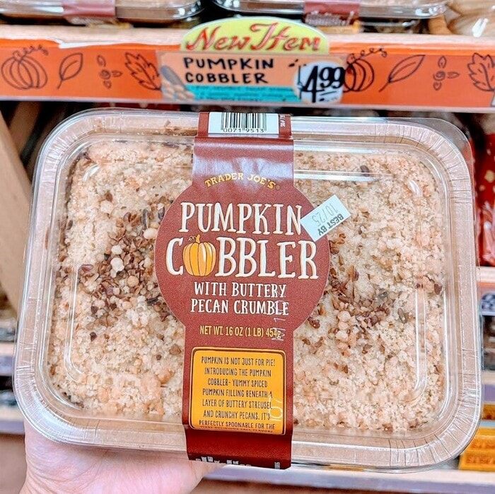 Trader Joe's Thanksgiving Items - Pumpkin Cobbler