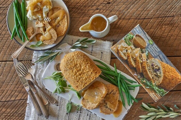 Trader Joe's Thanksgiving Items - Breaded Turkey-less Stuffed Roast