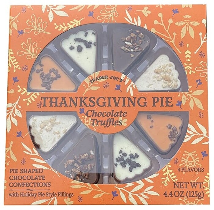 Trader Joe's Thanksgiving Items - Thanksgiving Pie Chocolate Truffles