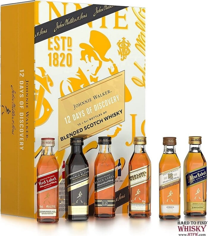 Whiskey Advent Calendar - Johnnie Walker’s 12 Days of Discovery Whisky