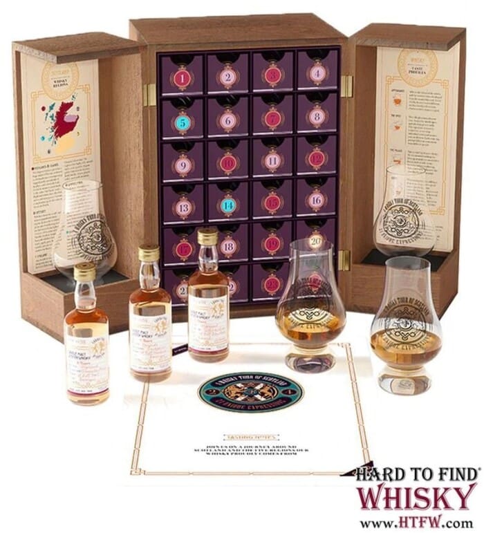 Whiskey Advent Calendar - Tour of Scotland 24-Day Advent Calenda