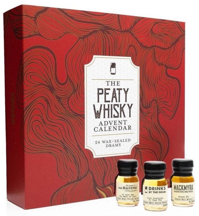 Whiskey Advent Calendar - Peaty Whiskey 24-Day Advent Calendar