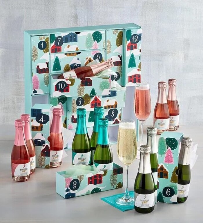 Wine Advent Calendar 2022 - Vintner's Choice 12 Days of Bubbles Advent Calendar at Harry & David