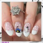 Winter Nail Designs - Full Scene