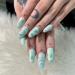 Winter Nail Designs - Swirl