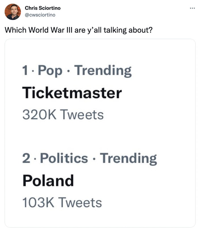 World War 3 Memes Tweets - trending on twitter
