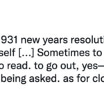 New Year's Resolution Memes and Tweets - virginia woolf
