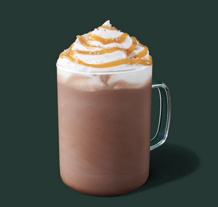 Starbucks Hot Chocolate - Salted Caramel Signature Hot Chocolate
