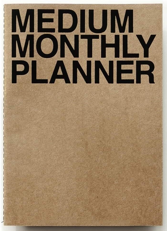 Best Planners 2023 - Medium Monthly Planner by JSTORY