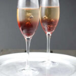 Champagne Cocktails - Skinny Kir Royal with Blackberries