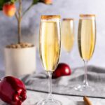 Champagne Cocktails - Caramel Apple Mimosa