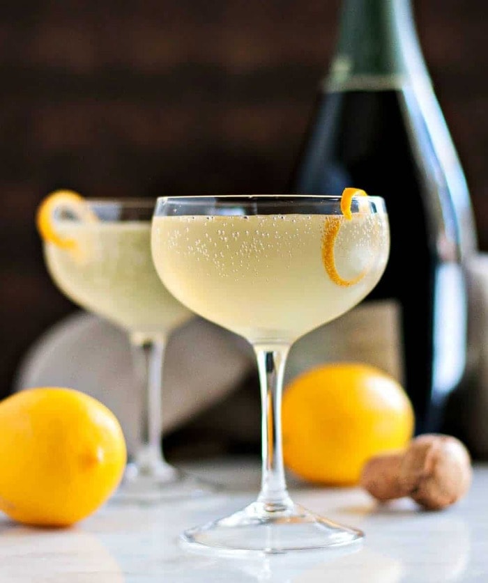 Champagne Cocktails - French 75