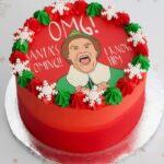 Christmas Cakes - “I Know Him” Elf Cake