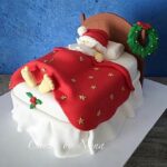 Christmas Cakes - Sleeping Santa Cake