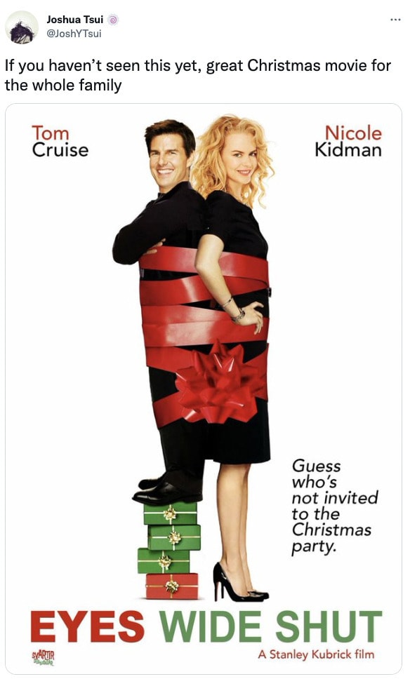 Christmas Memes TWeets - fake christmas movie
