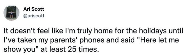 Christmas Memes Tweets - parents during holidays