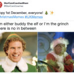 Christmas Memes TWeets - elf vs grinch