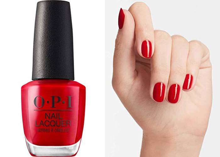 Christmas Nail Colors 2022 - OPI Big Apple Red