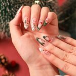 Christmas Nail Ideas 2022 - Candy Cane Christmas Press On Nails
