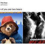 Cocaine Bear Memes Tweets - inside you are two bears