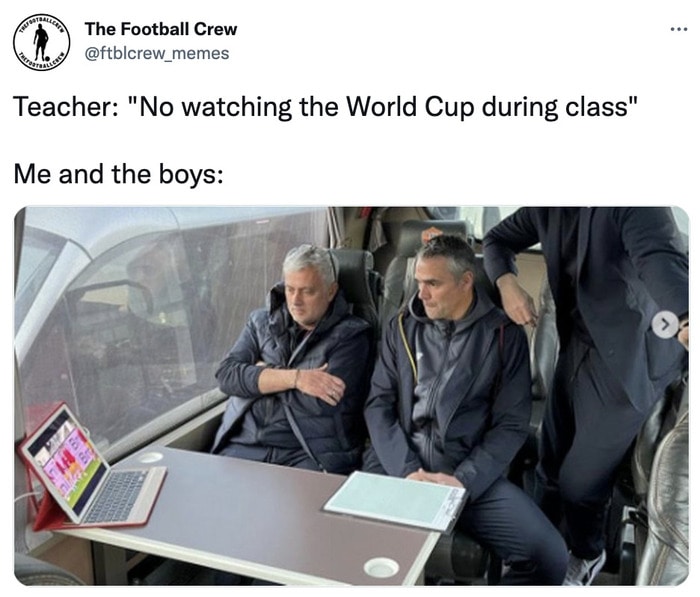FIFA World Cup 2022 Memes, Tweets, Reactions - watching the game