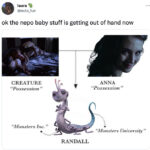 Nepo Baby Memes Tweets - monsters inc