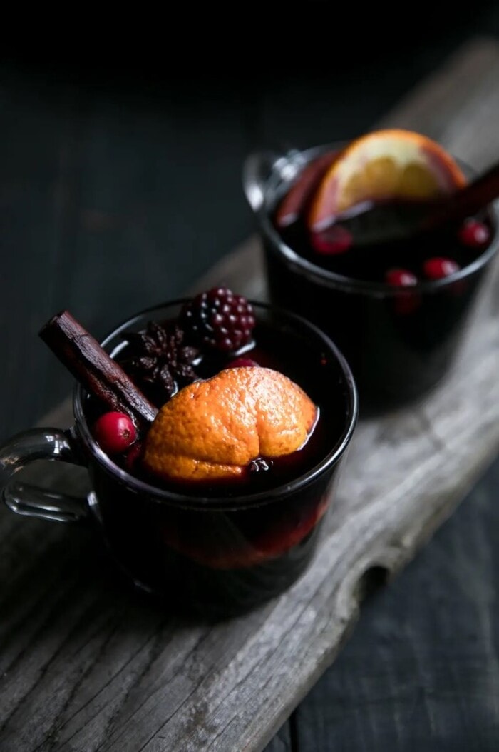 New Year's Drinks - Mulled Wine