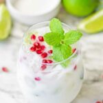 New Year's Drinks - White Christmas Mojito