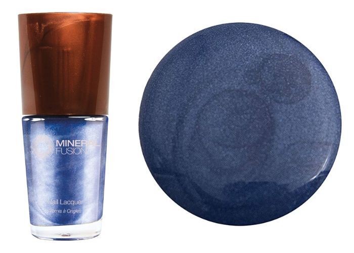 New Year's Nail Colors - Mineral Fusion Nail Polish in Azurite Sky