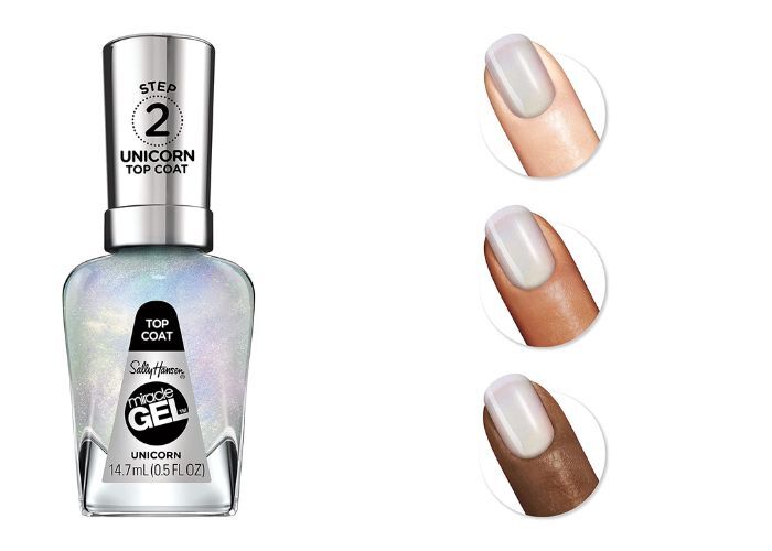 New Year's Nail Colors - Sally Hansen Miracle Gel Nail Polish in Unicorn Top Coat
