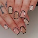 Pop Art Nails - Nude Pop Art Nails