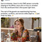 White Lotus Season Two Memes Tweets - daphne being happy