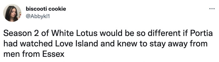 White Lotus Season Two Memes Tweets - love island essex men