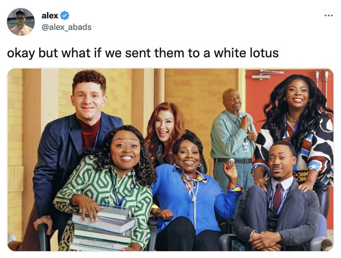 White Lotus Season Two Memes Tweets - abbott elementary