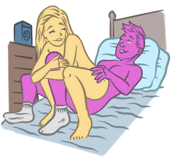 Woman on Top - thigh rider
