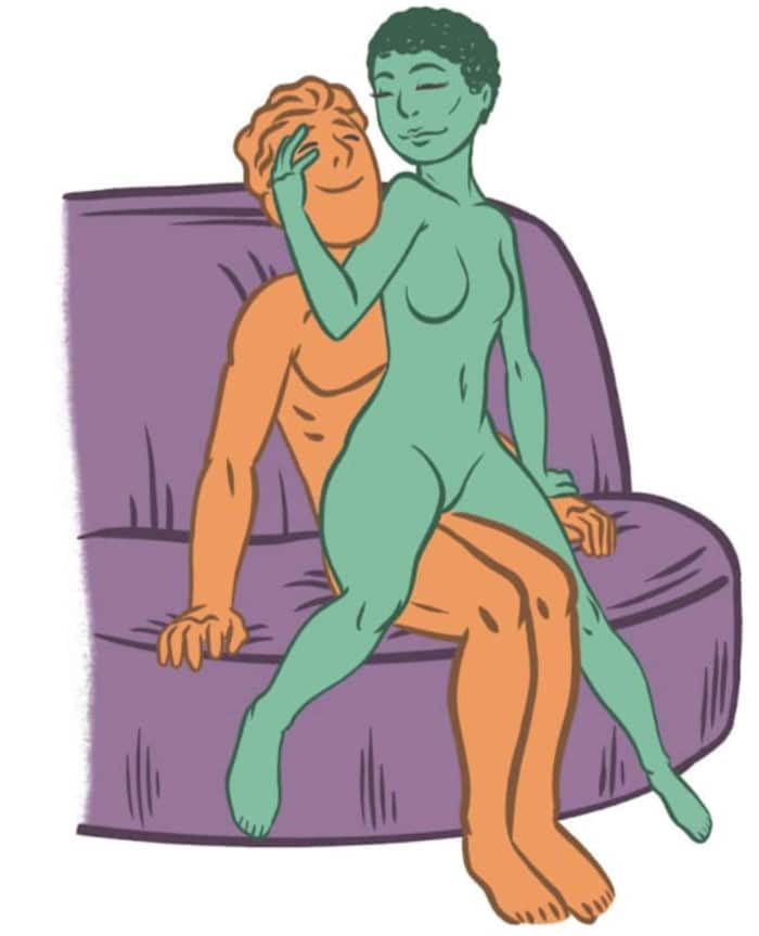 Woman on Top - lap dance