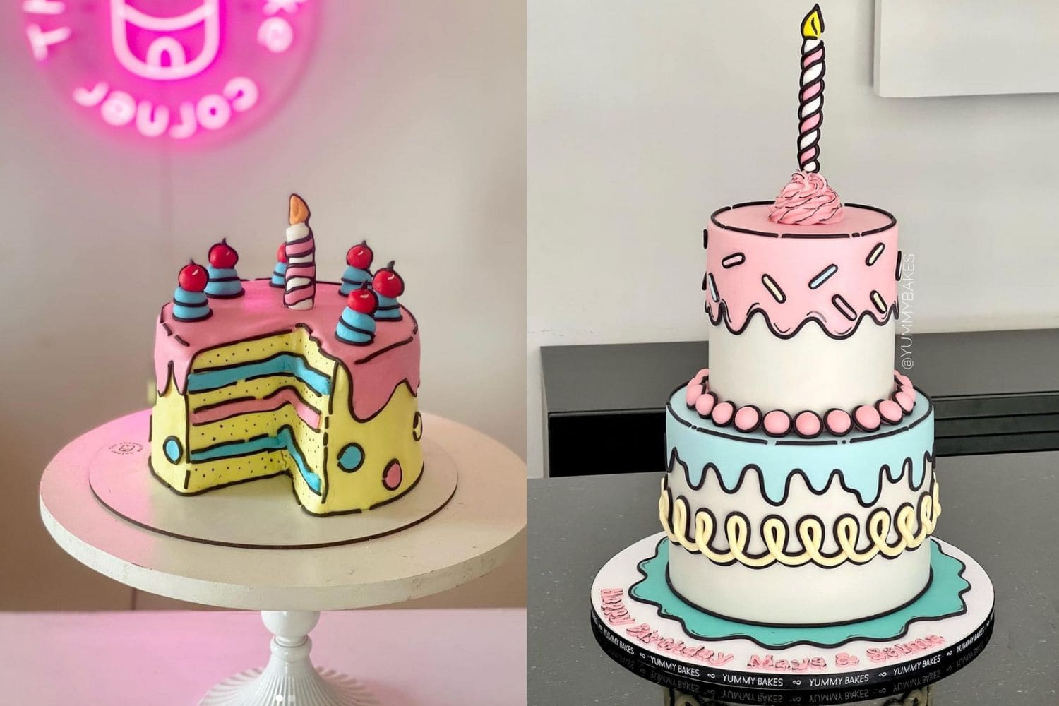 How To Make A Cartoon Cake, Plus 15 Cool Designs - Let's Eat Cake