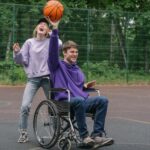 Cheap Valentines Day Ideas - couple playing basketball