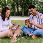 Cheap Valentines Day Ideas - couple playing Uno