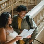 Cheap Valentines Day Ideas - couple looking at map