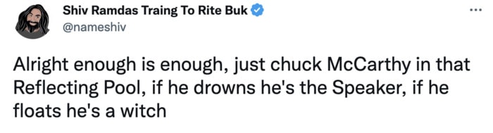 Speaker of the House Vote Memes Tweets - witch