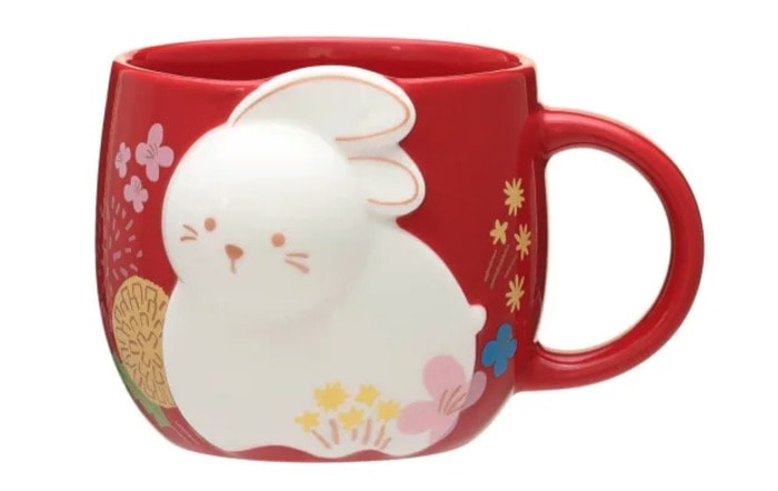 Starbucks Lunar New Year Cups 2023 - New Year Rabbit Mug