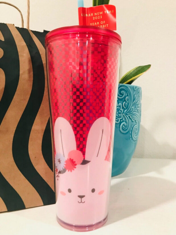 Your Look at Starbucks Lunar New Year Cups For the Year of the Rabbit