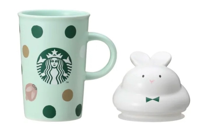 Starbucks Lunar New Year Cups 2023 - Whipped Cream Rabbit Mug