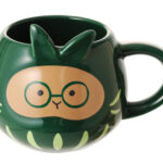 Starbucks Lunar New Year Cups 2023 - Green Rabbit Daruma Mug