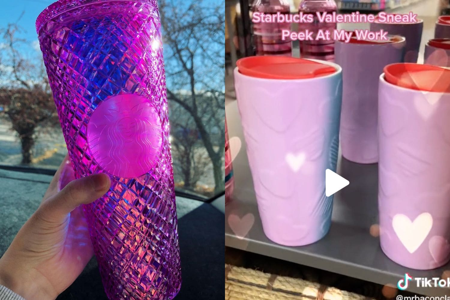 Starbucks Valentines Tumbler 