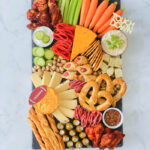 Super Bowl Charcuterie - snack platter