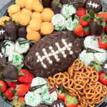 Super Bowl Charcuterie - chocolate dessert board