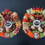 Super Bowl Charcuterie - two platters